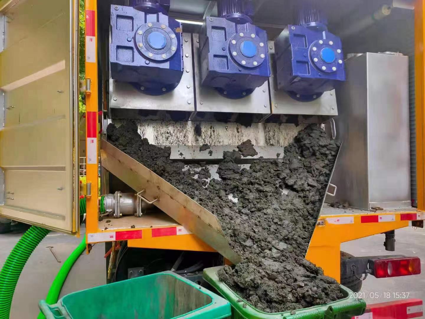 黄南化粪池清掏城市维护站-泥浆净化干湿分离处理